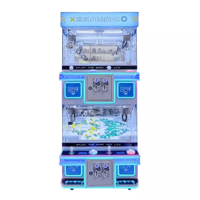 Double-Layer Premium Claw Machine 4-Player for Arcade Wholesale & Coin-Operated Fun