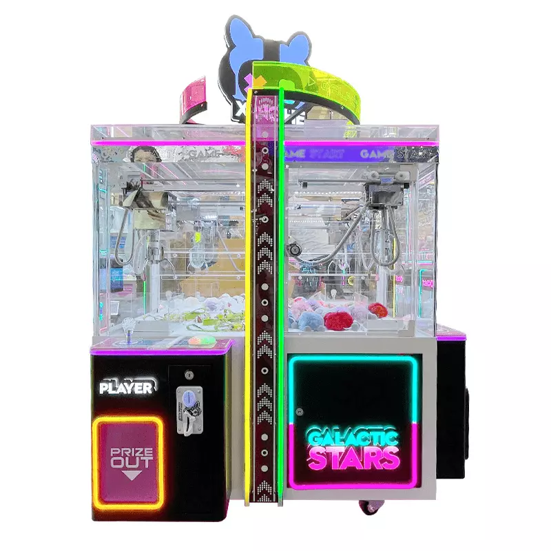 4-Player Arcade Claw Machine for Toys Keys - OESNGAME Premium Gift Grabber