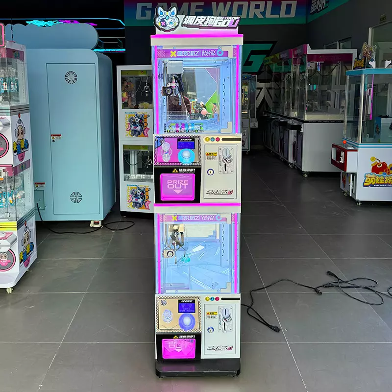 2-Player Claw Machine - Commercial Large-Scale Plush Toy Grabber, Mini Crane Game with Scan Payment & Coin Operation for Factories, Malls & Venues - Image 7