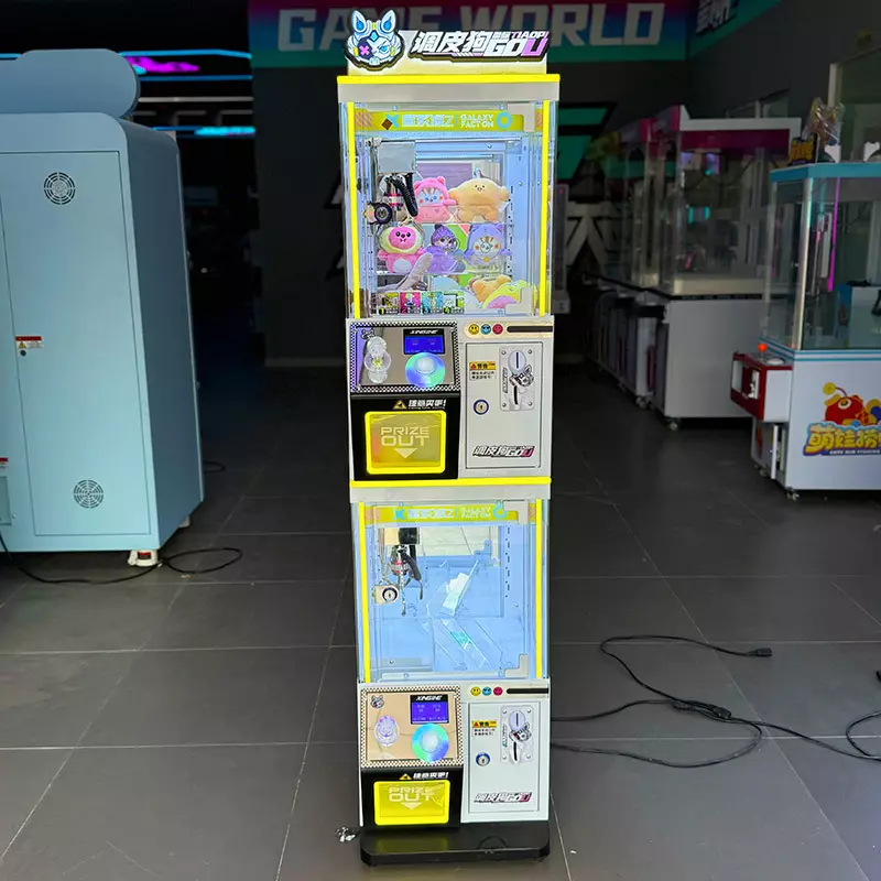 2-Player Claw Machine - Commercial Large-Scale Plush Toy Grabber, Mini Crane Game with Scan Payment & Coin Operation for Factories, Malls & Venues - Image 5