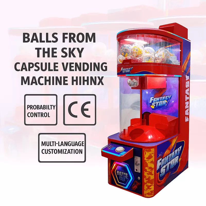 Premium Capsule Vending Machine with QR Code Payment – Customizable Gift Dispenser for Commercial Entertainment Spaces - Image 2