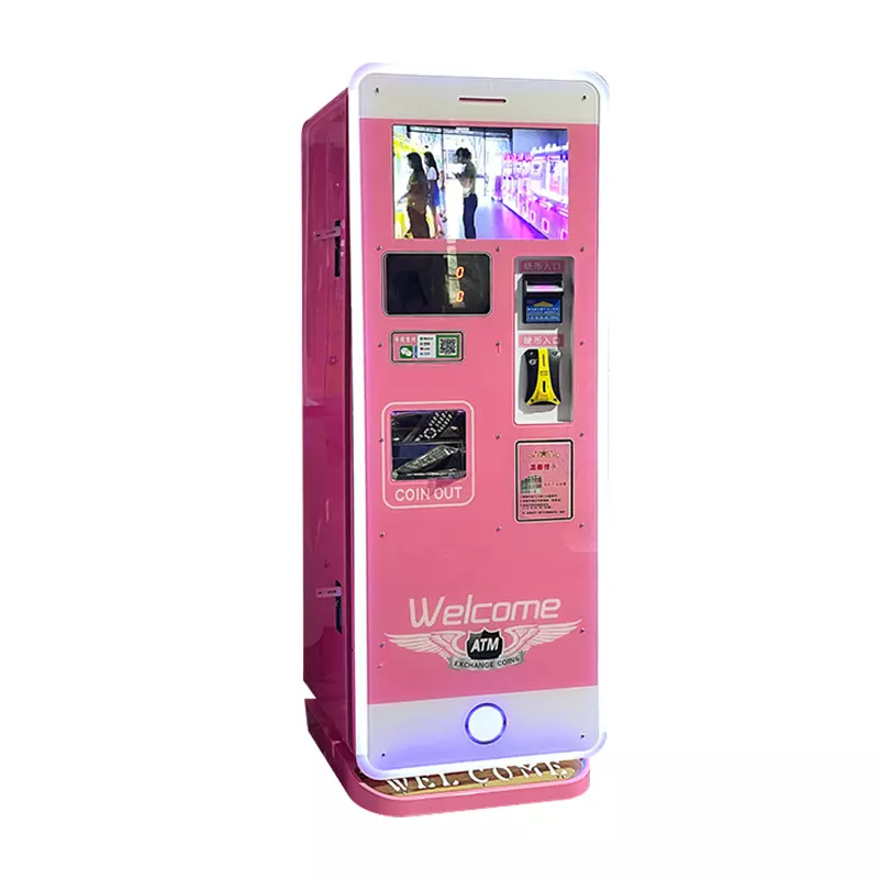 Arcade Coin Changer with 120+ currency support & customizable exterior for game centers